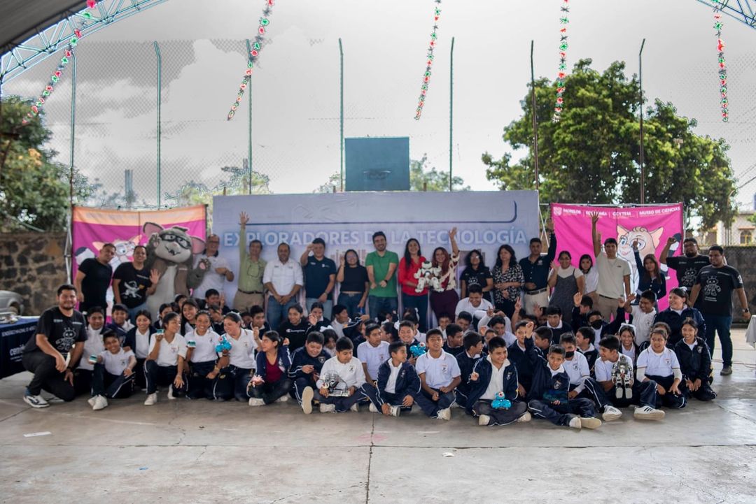 Continúa CCyTEM programa “Exploradores de la Tecnología” para inspirar a jóvenes a descubrir el mundo de la ciencia