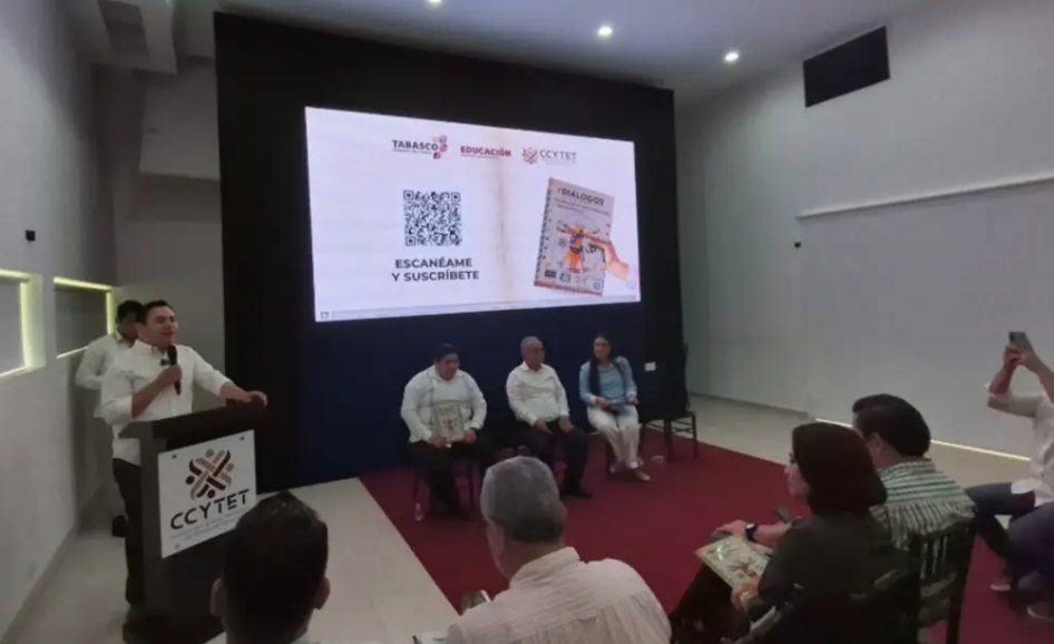 Presentan nueva edición de la revista Diálogos en Tabasco