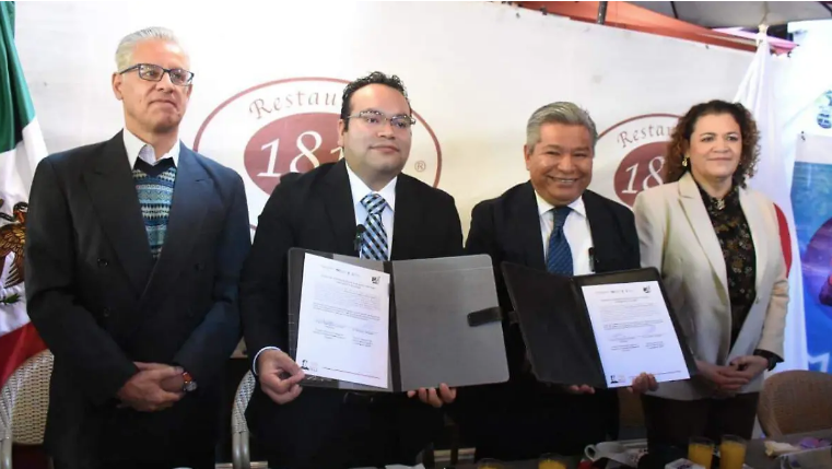 Firman convenio para instalar laboratorio japonés MIRAI en Conalep Querétaro